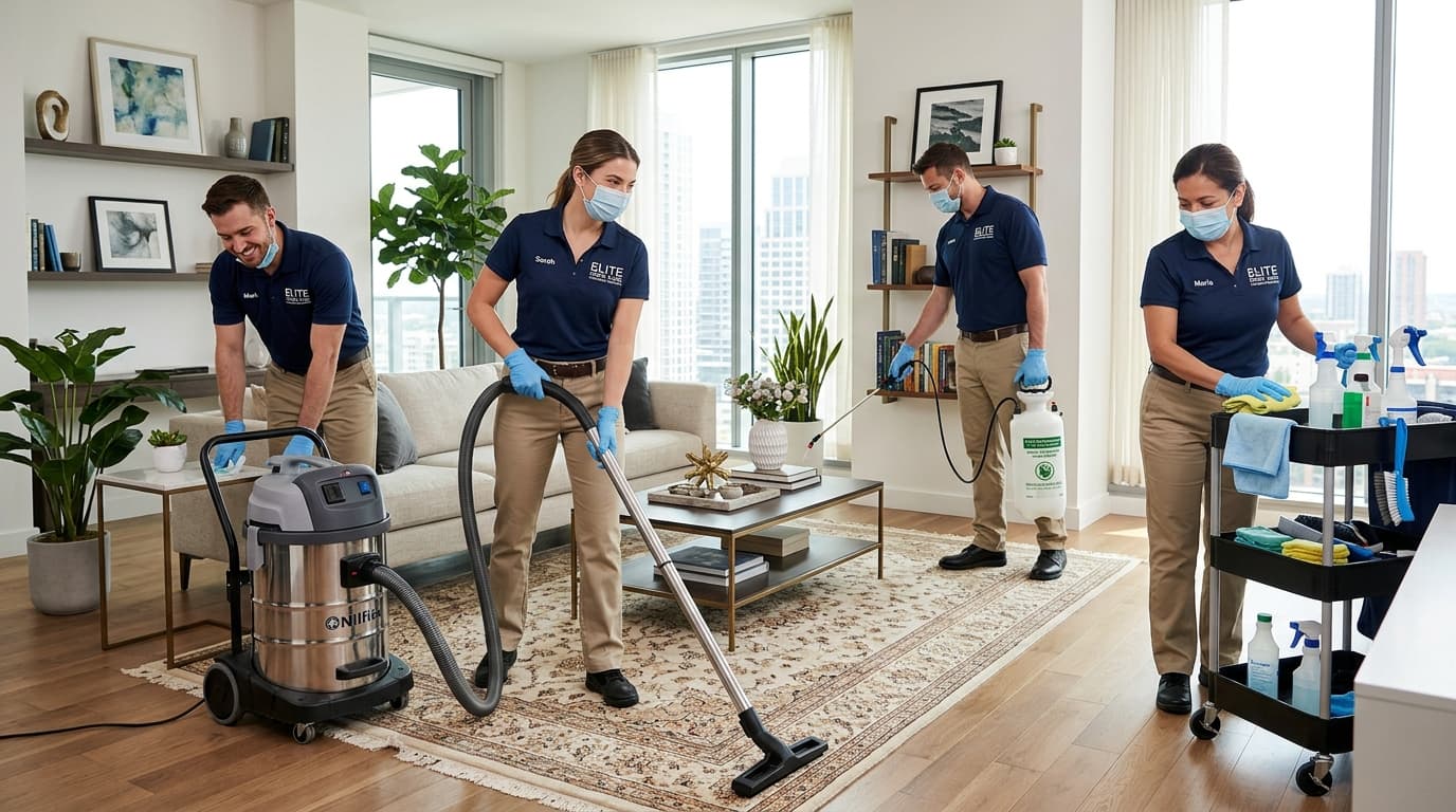 Deep cleaning and pest control sample website