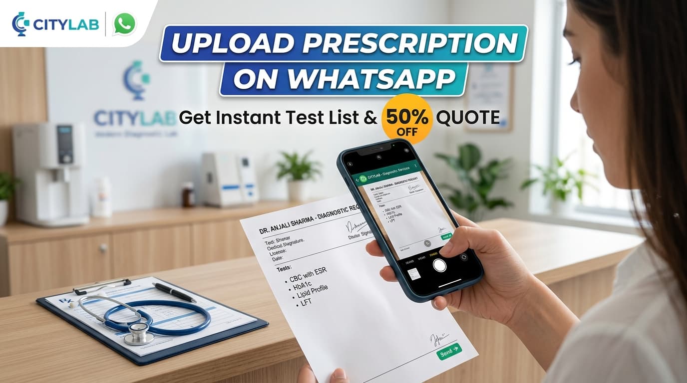 Upload Doctor's Prescription on WhatsApp