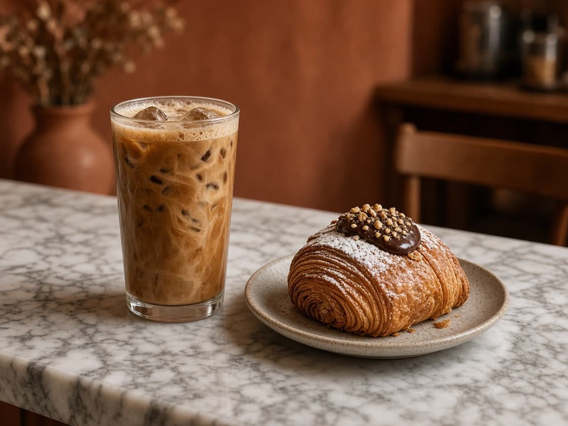 Filter coffee + snack